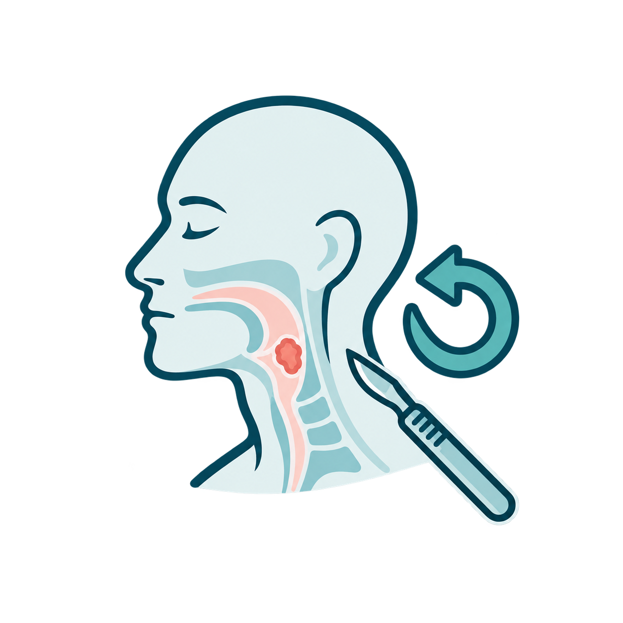 Head and Neck Surgery Icon